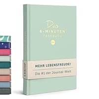 6-Minuten® Tagebuch für Erwachsene 2026 (Das Original) – Mehr Achtsamkeit, Resilienz & Selbstliebe – Dankbarkeitstagebuch, Journal Buch – Achtsamkeitstagebuch in 22 Sprachen übersetzt