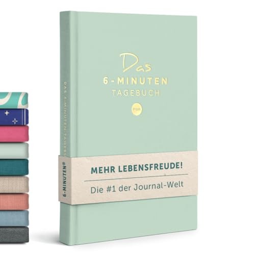 6-Minuten Tagebuch für Erwachsene (Das Original) - Dankbarkeitstagebuch, Wissenschaftlich Fundiertes Journal Buch - Achtsamkeitstagebuch für Mehr Resilienz & Selbstliebe 6-Minuten Tagebuch für Erwachsene (Das Original) - Dankbarkeitstagebuch, Wissenschaftlich Fundiertes Journal Buch - Achtsamkeitstagebuch für Mehr Resilienz & Selbstliebe