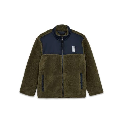 Lego Fleecejacke Kinder Dark Khaki 122 I Teddy Fleecejacke Jungen und...