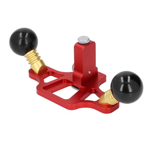 Router Plane Woodworking, Router Plane Handheld Woodworking Tool, Adjustable Aluminum Alloy Handheld Grooving Tool for Woodworking DIY Carpentry Industry