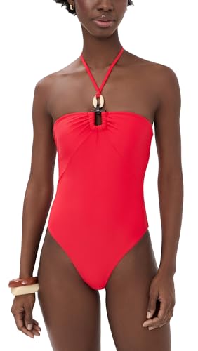 Ramy Brook Womens Marjorie One Piece Flame M