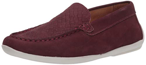 Driver Club Usa Unisex Kids Leather Fashion Luxury Driving Loafer With Venetian Detail, Wine Nubuck, 5 M Us Little #TOP23