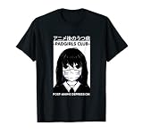 PAD Post-Anime Depression Sad Anime Girl Art japonais T-Shirt