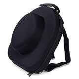 Travel Hat Box | Hat Carrier Case for Travel | Hat Holder for Cowboy Hat, Fedora, Panama Hat, Boater
