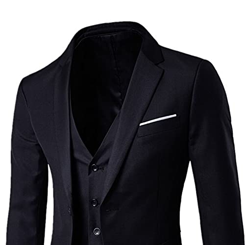 Fairnull Ternos Masculino Slim fit Separado 3 Peices de Casamento Para Homens Best Man's Terno Jaqu