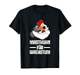 Fitness Bodybuilding Masthuhn für Wachstum T-Shirt