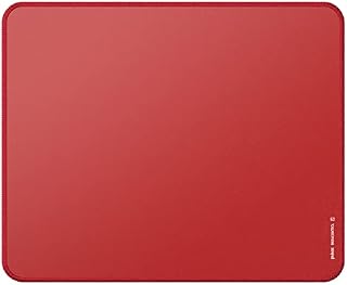 Pulsar Paracontrol M Esports Level Premium V2 Gaming Mauspad - Medium High Speed Gaming Mousepad Durable Hybrid Genähte Kante Oberseite 26 x 33 cm (M, Rot)