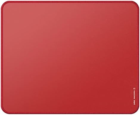 Pulsar Paracontrol M Esports Level Premium V2 Gaming Mauspad - Medium High Speed Gaming Mousepad Durable Hybrid Genähte Kante Oberseite 26 x 33 cm (M, Rot)