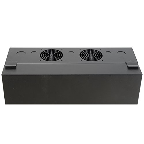 Tripp Lite 4U Vertical Wall Mount Rack Enclosure Cabinet, Low Profile, Server Depth, 36" Deep, Black (Srwf4U36) #TOP6