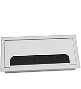 Câble de sortie carrée carré en aluminium de bureau ordinateur fil de câble de sortie de rangemen...