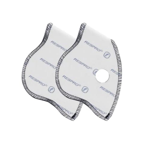 Respro Techno Filter Pack of 2 - L White Cover
