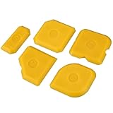 Applicazione versatile: questo kit di finitura per spalmatori in silicone è perfetto per applicare malta, silicone e calafataggio. Il suo design multiuso consente un'applicazione facile e precisa in vari progetti.