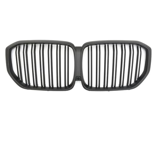Calandre avant pour BMW X5 G05 2019-2023 grille de course à 2 lignes noir mat