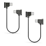 Caractéristiques du produit : lot de 2 câbles USB C vers USB C en nylon, comme câble USB C OTG pour un transfert de données USB C stable, idéal comme câble de données USB C OTG pour transférer rapidement des photos/vidéos entre le contrôleur et l'appareil