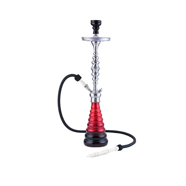 Aladin Wasserpfeife Origins New York 78 cm, schwarz - rot, W553