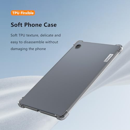 Natbok PB-LENOVO TAB M8 (4TH GEN) 2024-TPU-TOU Case For Lenovo Tab M8 (4Th Gen) 2024,Advanced Airbag Drop Protection,Flexible Silicone Tpu Shockproof Anti-Scratch,Anti Yellowing,Slim-Fit Shell Case Tablet Cover thumb #5