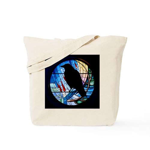 CafePress Raven Prism Tote Bag Natural Canvas Tote Bag, Reusable Shopping Bag