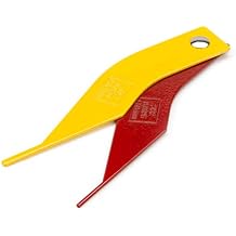 Steelman 2-Piece Brake Pad Thickness Gauge Set, Measure Both Disc and Drum Style Brake Pads, Durable Steel