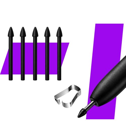 Ponta De Reposição para Caneta S Pen Compativel com Samsung Galaxy Note 10 Note 20 Tab S6 lite S7 S8 S9 S7FE S9FE S22 Cor Preto (PRETO)