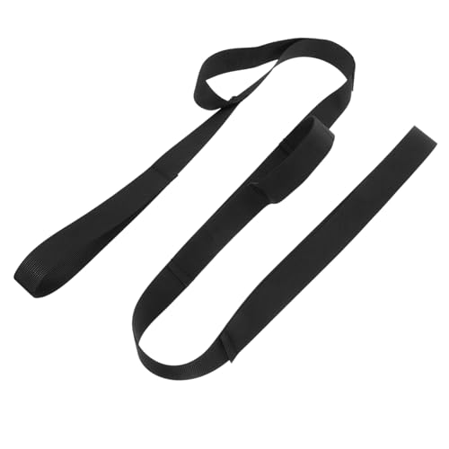 WATIIFUFU 足上げトレーニングベルト レッグリフター ジム ケーブルマシン用レッグスト 脚 レッグストレッチャー ハンドエクササイザー 持ち上げる 装置 生理 Black 1 アイテム