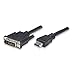 Produktbild Techly ICOC-HDMI-D-100 10m DVI-D DVI-D Schwarz Videokabel-Adapter