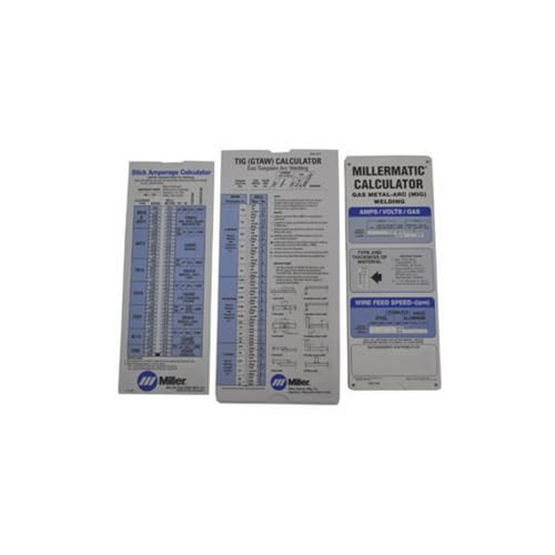 Image of Miller 043125 MIG, TIG, Stick, 3-Pack Calculators