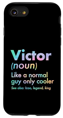 Victor Like A Normal Guy Only Cooler Legend King �t�@�[�X�g�l�[�� �X�}�z�P�[�X iPhone SE (2020) / 7 / 8 �p