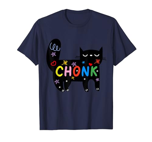 Divertido chonk - Meme para gato con diseño de chonky Camiseta