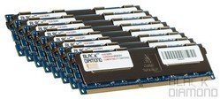 128GB 8X16GB Memory RAM for Dell Precision Workstation T5600 240pin PC3-12800 1600MHz DDR3 ECC Registered RDIMM Black Diamond Memory Module Upgrade