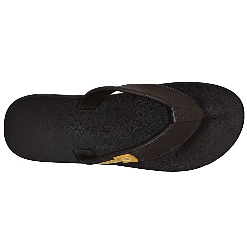 Chinelo Dublin, Cartago, Masculino, Marrom, 43/44