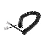 Landline-Phone-Spring-Wire-Cord-Corded-Landline-Phone-Pack-of-2-Corded-Landline-Phone-Black
