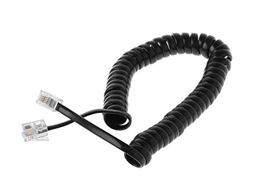 Landline-Phone-Spring-Wire-Cord-Corded-Landline-Phone-Pack-of-2-Corded-Landline-Phone-Black