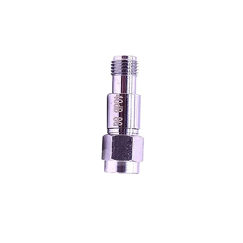 DAGIJIRD Atenuador de RF coaxial SMA macho para SMA fêmea 50ohm 2W atenuador constante