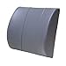 KLH Cuscino di Supporto Lombare per seggiolino Auto, Memory Foam Multiuso, Cuscino Lombare ergonomico, Molto Adatto per conducenti di Auto, sedie reclinabili, Letti, Grigio