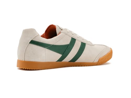 Image of Gola, Men, Harrier, Off White /Evergreen /Moody Orange, 9, Medium