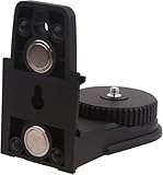 JAGTRADE Laser Level Upgraded Fine-Tuning Bracket L-Shape Laser-Level Adapter Multifunctional Magnetic Pivoting Base for Wall & Ceiling Mount