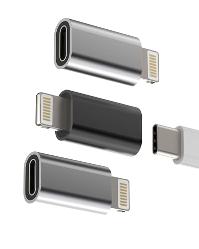 USB-C���X to Lightning�I�X�[�d�A�_�v�^�[�i3�Z�b�g�j�Ή�iPhone 14 13 12 Pro Max�p �Ή�apple MFI�F�؍� �Ή�iPad�Ή� Lightning�R�l�N�^�[ Type-C�d���P�[�u���[�d�A�_�v�^�[ Androi
