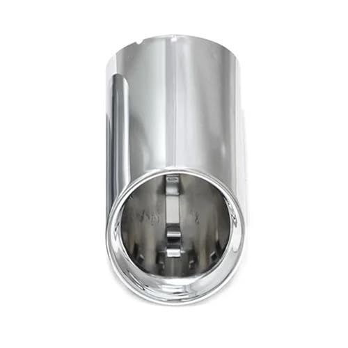 車排気テールパイプ に適合する 3 G20 G21 320d 320i 330i 2020+用 オートマフラーカバー マフラーチップ テールパイプ 交換用トリムノズル 車エキパイ(1 PCS silver)