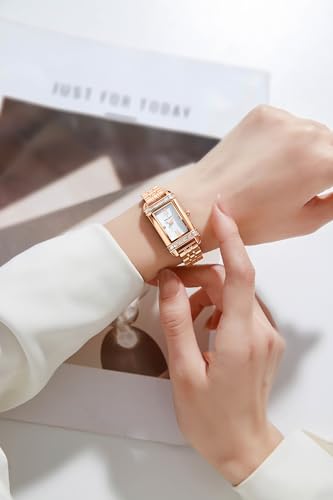 Image of Daniel Hechter Paris Louvre Collection Square Dial Watch for Women with Roman Indices and Stainless Steel Strap-DHW2006