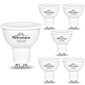 winshine GU10 LED Bulb, 50W Halogen Equivalent, 5000K Daylight, GU10 Light Bulbs Halogen Replacement for Track Lighting, MR16 Shape 2 Prong Base, 120°Beam Angle 550LM 120V CRI85+ Non-Dimmable 6 Pack
