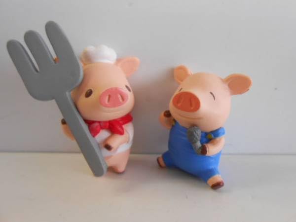 ♯Kui30DZ　サラ美と毎日ごはん全5種　ぶたさんフィギュア ♯Kui30DZ サラ美と毎日ごはん全5種 ぶたさんフィギュア 発売月｜