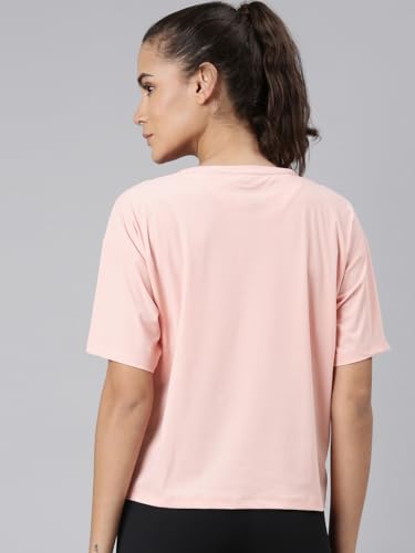 Image of XTEP Comfort Tech (Superior Comfort), Sports Elastic Tech (Superior Stretch), Regular Fit, Polyamide + Elastene, Short Sleeve, Running T-Shirt for Women