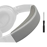 SOULWIT ヘッドバンド ヘッドバンドパッド Bose QuietComfort 35 & 35ii (BOSE QC35 & QC35ii) 用 ヘッドバンド 交換 クッション ヘッドホンバンド ヘッドセットバンド 替えバンドキット 一体型 (シルバー)