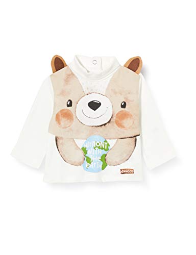 Chicco T-Shirt Manica Lunga 6255, Bianco, 050