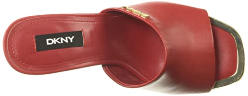Dkny Women's Open Toe Fashion Pump Heel Sandal Heeled, Red Bronx, 9 #TOP4