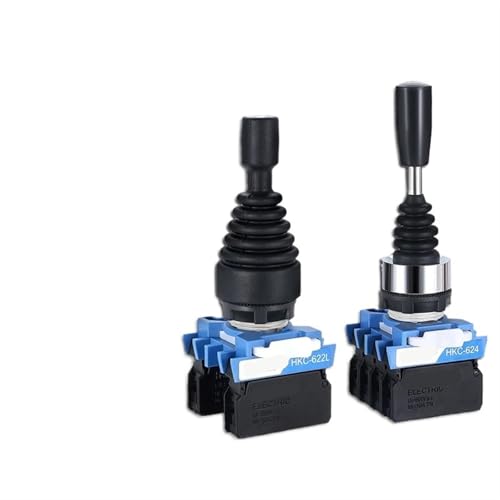 Joystick de palanca de 22 mm interruptores basculantes cruzados HKC-622 4 vías