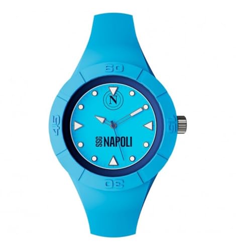 Montre bleu clair Napoli Lowell Deep 38 mm avec porte-clés football