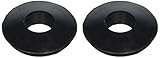 RoadPro RP-3601 Double Lip Gladhand Seals - Pack of 2, Black