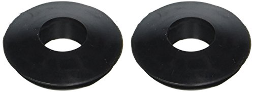RoadPro RP-3601 Double Lip Gladhand Seals - Pack of 2, Black