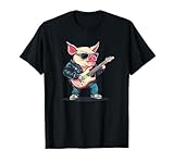 Hog Wild Pig Playing Guitar Costume for Man and Woman T-Shirt